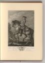 Französische Druckgrafiken des 18. Jahrhunderts, Reiterporträt Ludwig XV., Inv. Nr.: Frankreich…