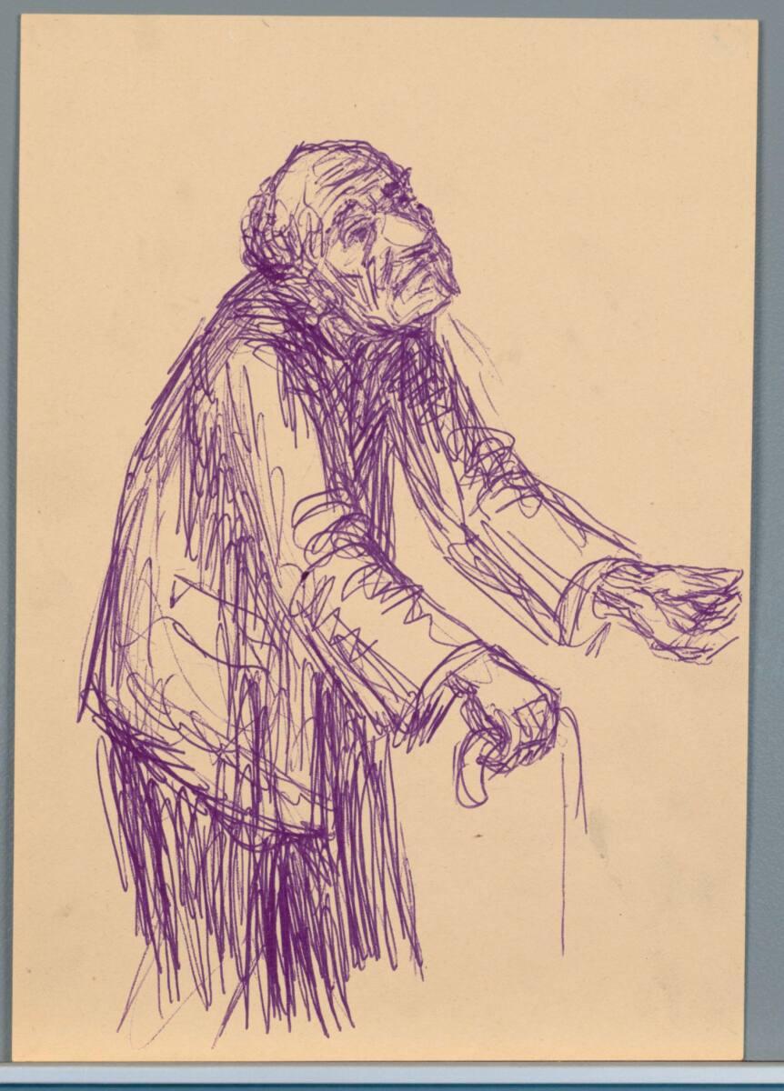 Walther Gamerith, Bettler, Inv. Nr.: 37016