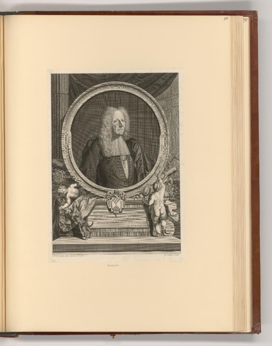 Französische Druckgrafiken des 18. Jahrhunderts, Porträt Diogo de Mendonça Corte-Real, Inv. Nr.…