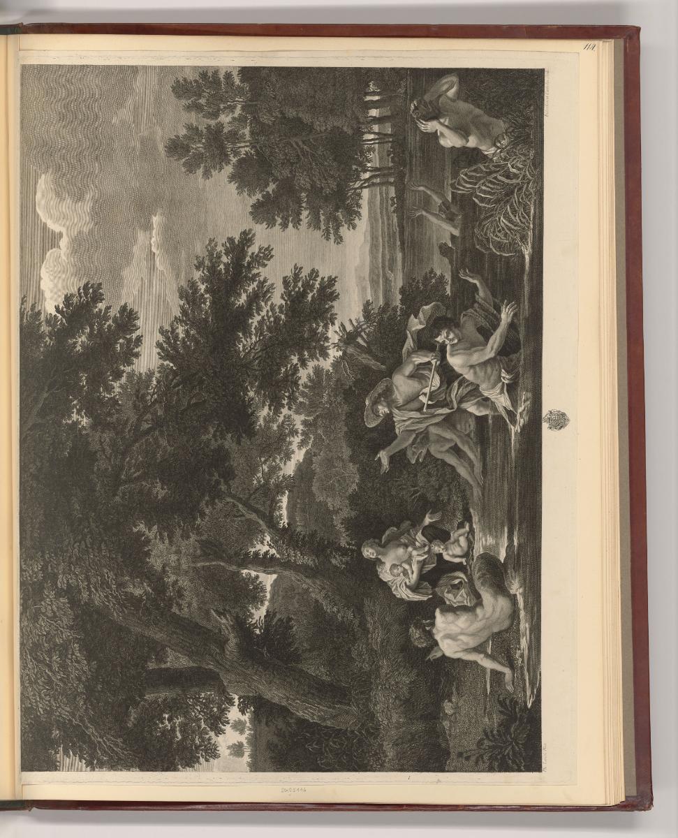 Druckgrafiken von Jacques-Philippe Le Bas und Jean Joseph Balechou, Latone vengée, Inv. Nr.: Fr…