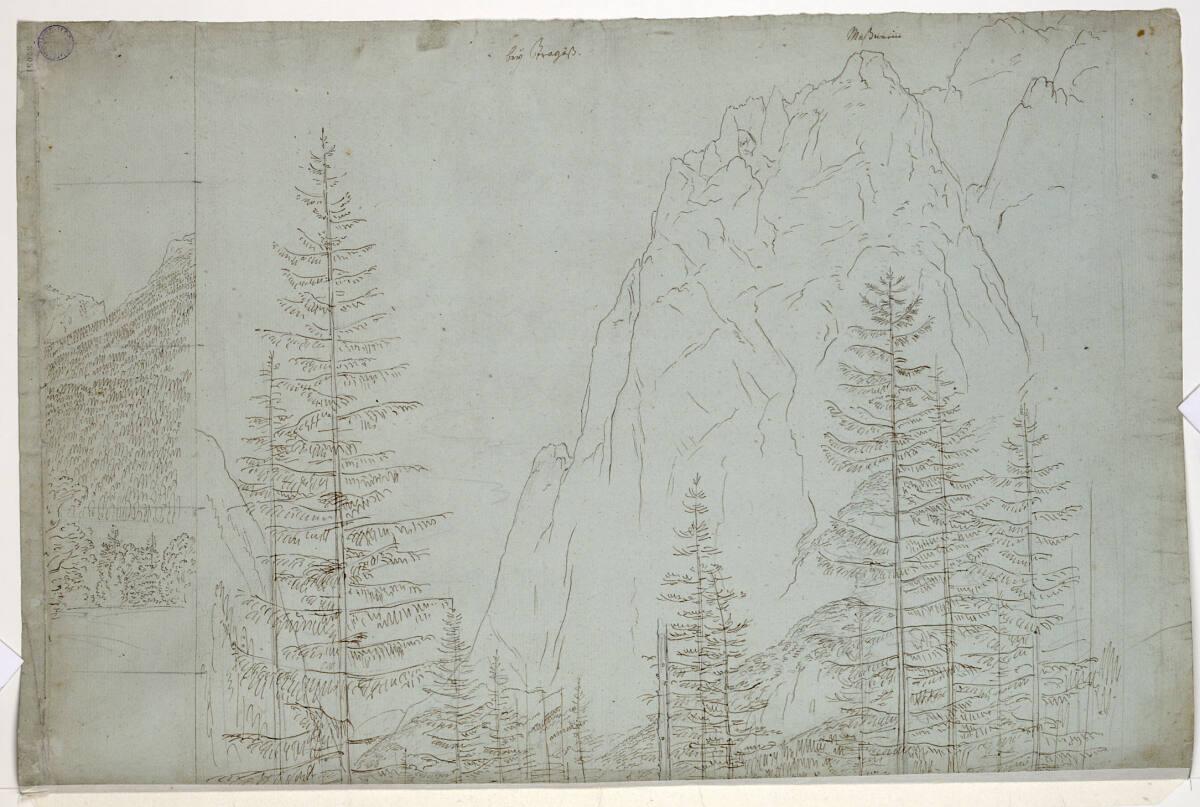 Jakob Gauermann, Bei Tragöß (?), Inv. Nr.: 37051v
