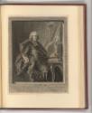 Druckgrafiken von Jacques-Philippe Le Bas und Jean Joseph Balechou, Porträt Charles Rollin, Inv…