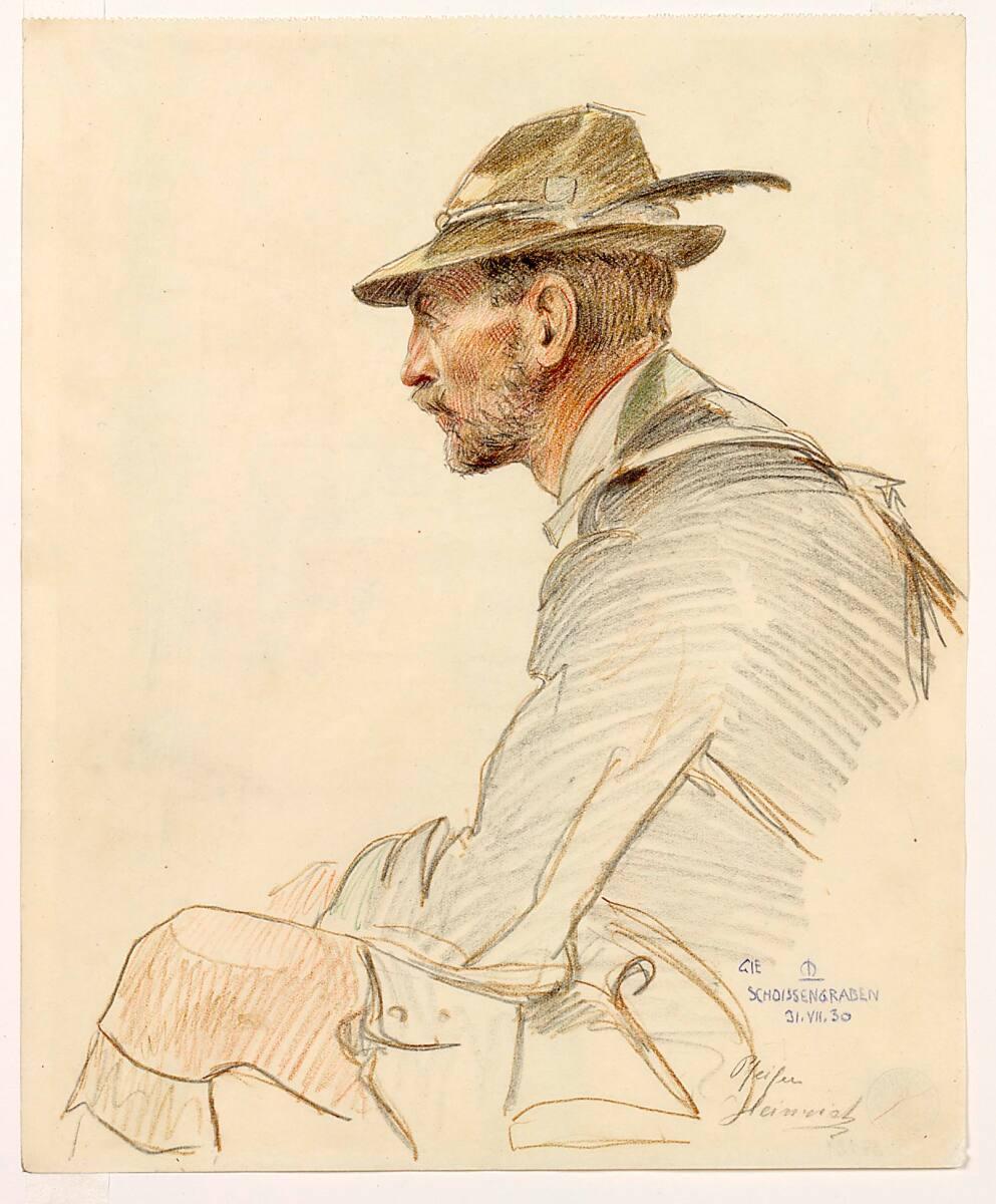 Stephan Mautner, Der Jäger Pfeiffer, Inv. Nr.: 37121