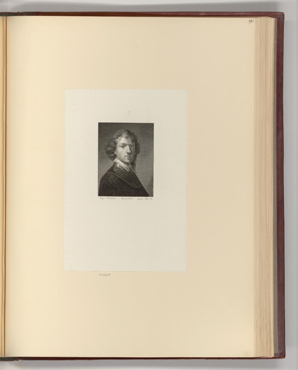 Französische Druckgrafiken des 18. und frühen 19. Jahrhunderts, Porträt Rembrandt, Inv. Nr.: Fr…
