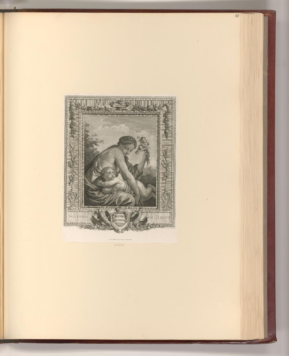 Französische Druckgrafiken des späten 18. und frühen 19. Jahrhunderts, Punition de l'amour, Inv…