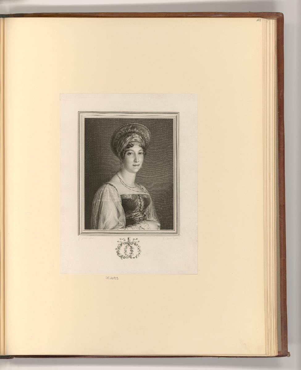 Französische Druckgrafiken des 19. Jahrhunderts, Porträt Mademoiselle Mars, Inv. Nr.: Frankreic…