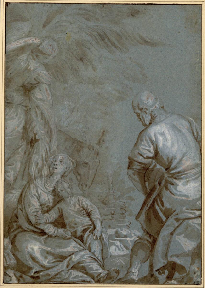 Anonym, Ruhe auf der Flucht, Inv. Nr.: 1626
