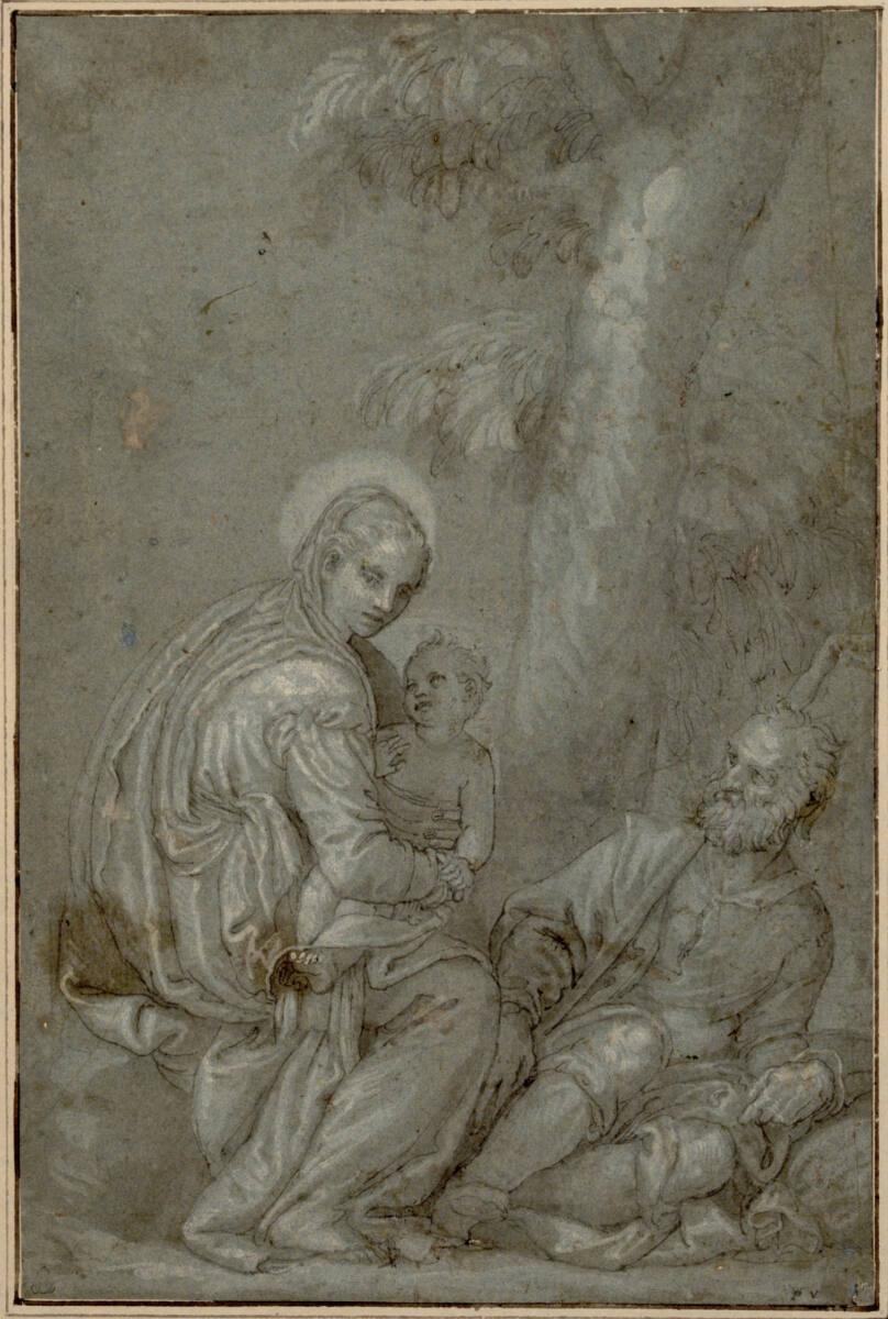 Anonym, Ruhe auf der Flucht, Inv. Nr.: 1627