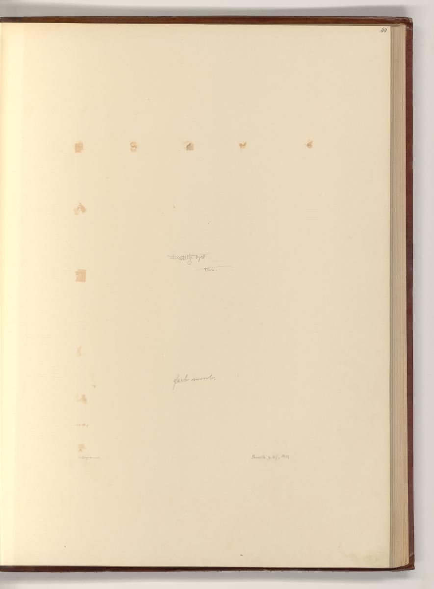 Französische Druckgrafiken des 18. und 19. Jahrhunderts, Leerseite durch Entnahme, Inv. Nr.: Fr…