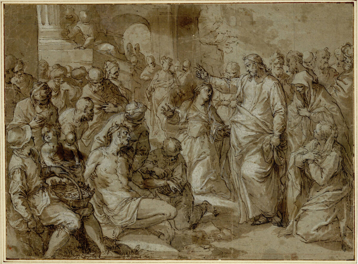 Die Auferweckung des Lazarus, Hans Rottenhammer