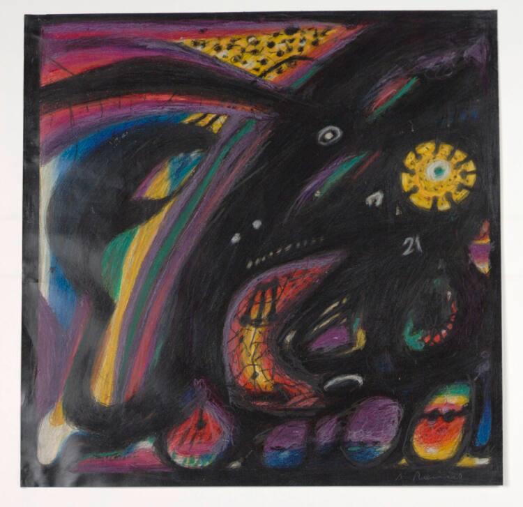 Arnulf Rainer, Hellseher, Inv. Nr.: 37624