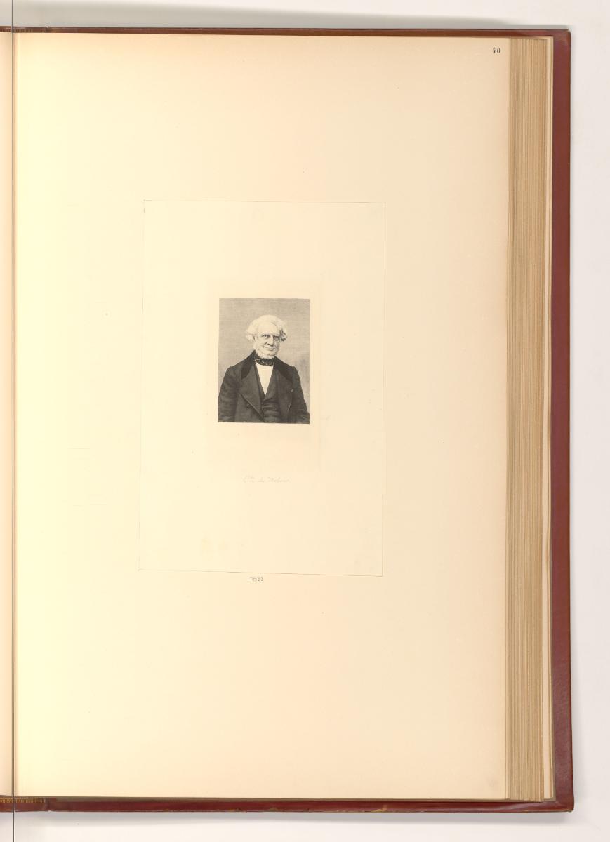 Radierungen von Claude Ferdinand Gaillard und Louis Pierre Henriquel-Dupont, Porträt eines Mann…