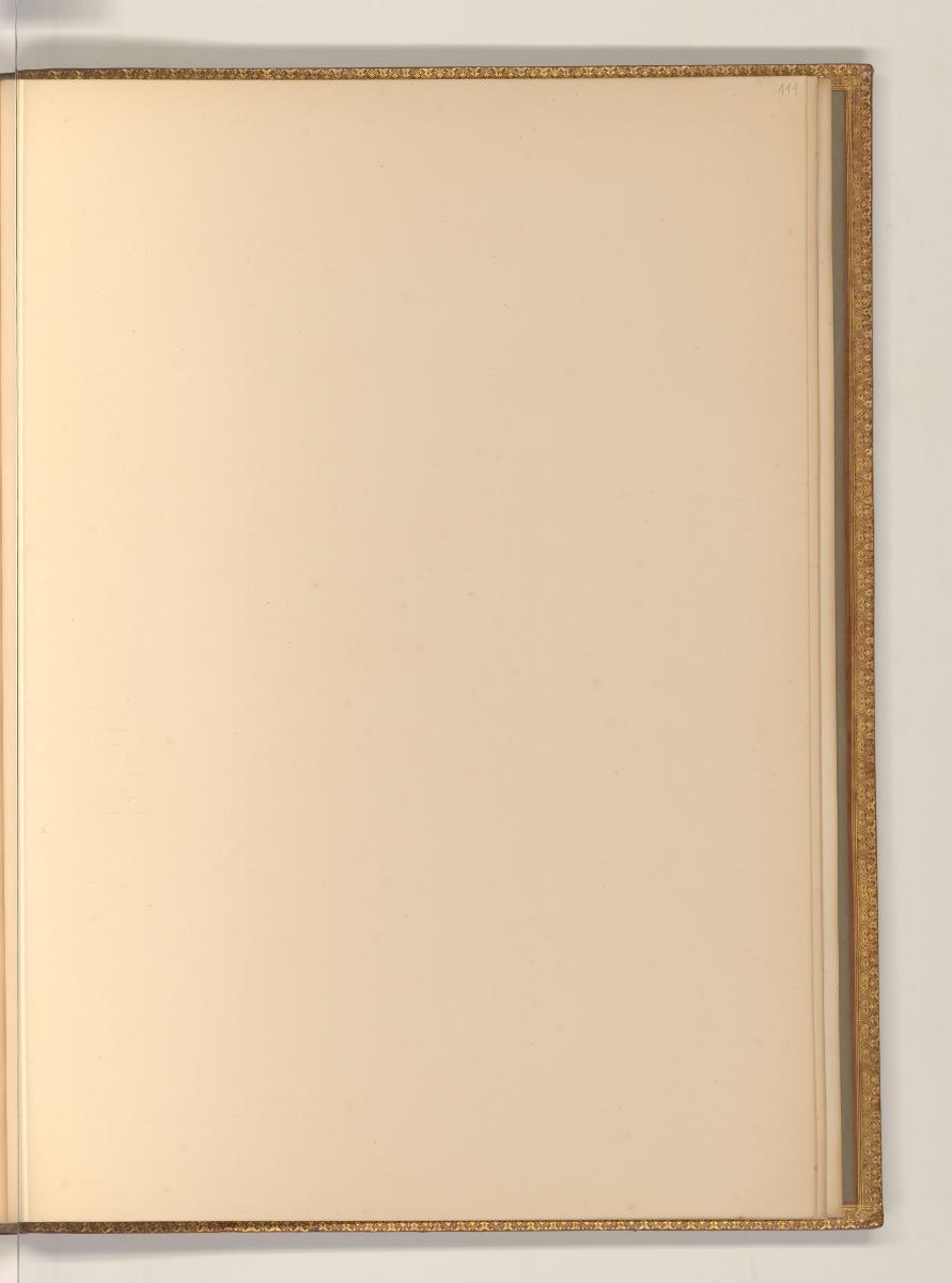 Druckgrafiken nach Simon Vouet, Leerseite, Inv. Nr.: Frankreich nach Sektionen II/1, F/II/1/111