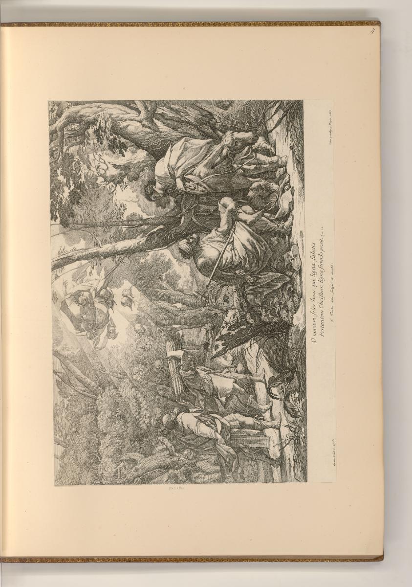 Druckgrafiken nach Simon Vouet, Vorgeschichte zur Opferung des Isaak, Inv. Nr.: Frankreich nach…
