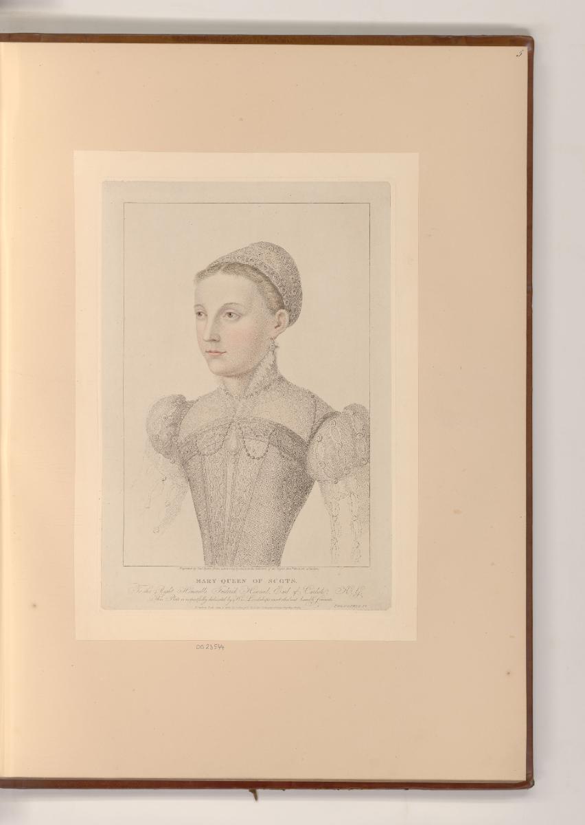 Französische Druckgrafiken des 17. Jahrhunderts, Porträt Mary Queen of Scots, Inv. Nr.: Frankre…