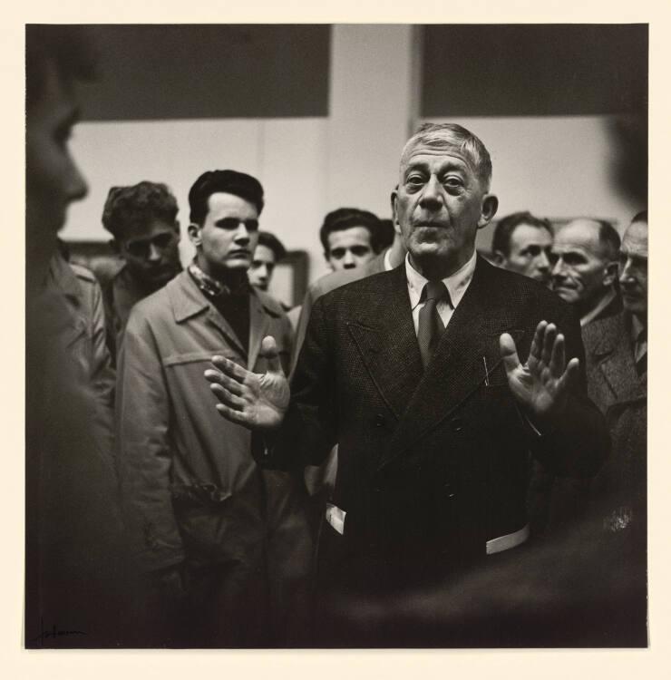 Franz Hubmann, Oskar Kokoschka (1886-1980), Inv. Nr.: Foto2021/96