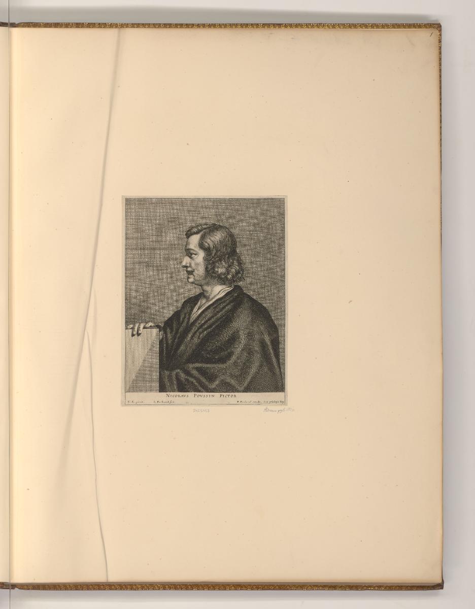 Druckgrafiken nach Nicolas Poussin, Porträt Nicolas Poussin, Inv. Nr.: Frankreich nach Sektione…