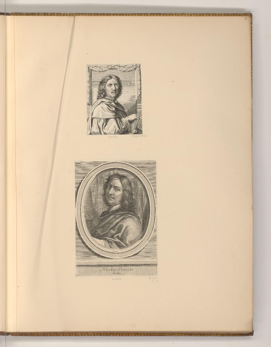 Druckgrafiken nach Nicolas Poussin, Porträts Nicolas Poussin, Inv. Nr.: Frankreich nach Sektion…