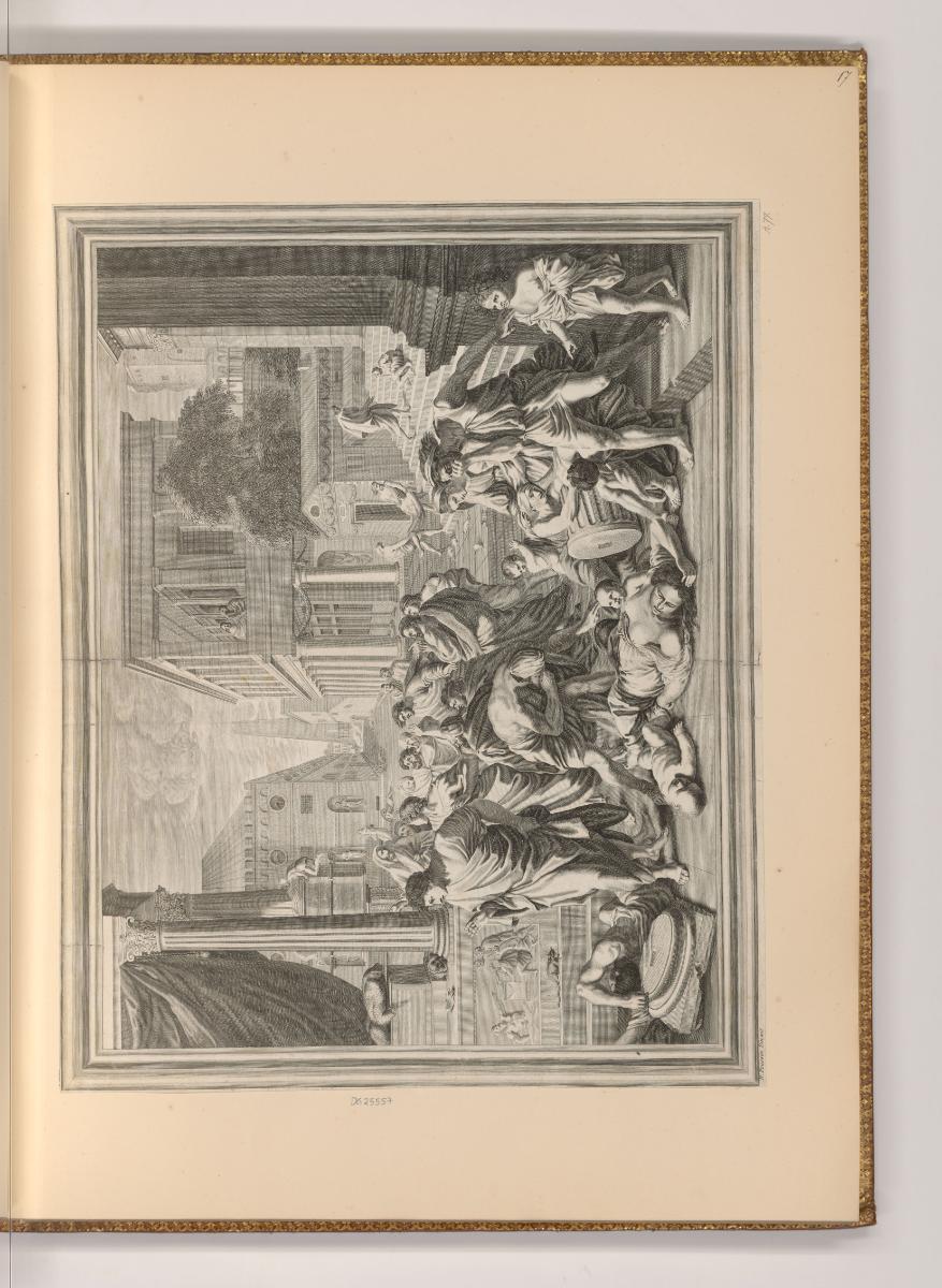 Druckgrafiken nach Nicolas Poussin, Pest von Ashdod, Inv. Nr.: Frankreich nach Sektionen II/5, …