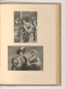 Französische Druckgrafiken des 17. Jahrhunderts, Mann spuckt in eine Schale; Junges Paar, Inv. …