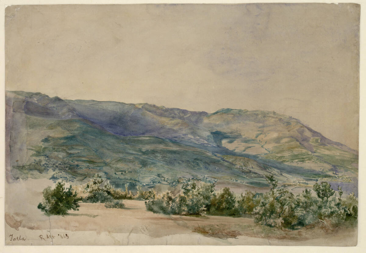 Jalta, Rudolf von Alt, 1869
