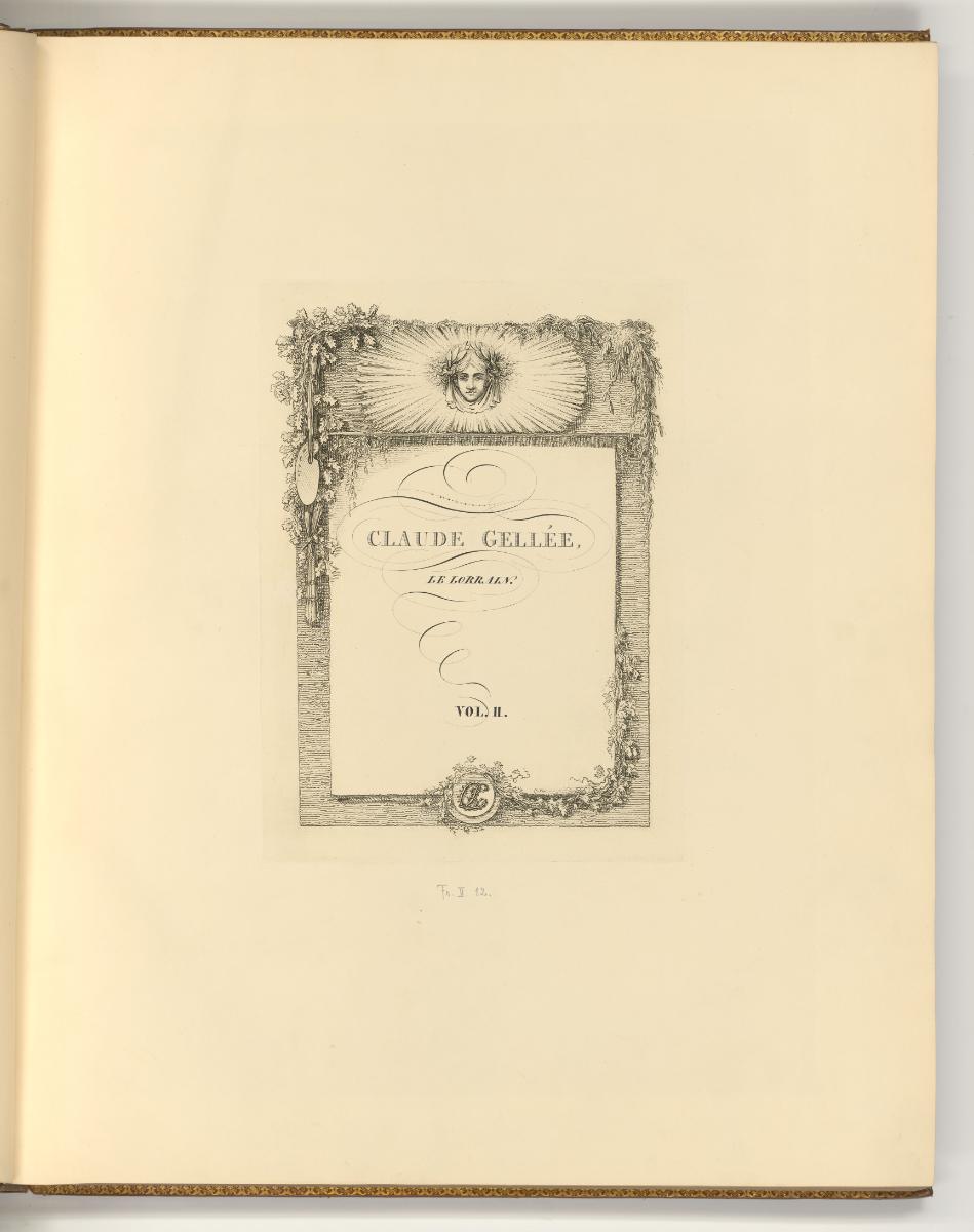 Druckgrafiken nach Claude Lorrain, Claude Gellée le Lorrain Vol. II., Inv. Nr.: Frankreich nach…