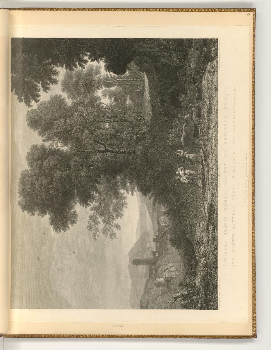 Druckgrafiken nach Claude Lorrain, Italienische Landschaft, Inv. Nr.: Frankreich nach Sektionen…