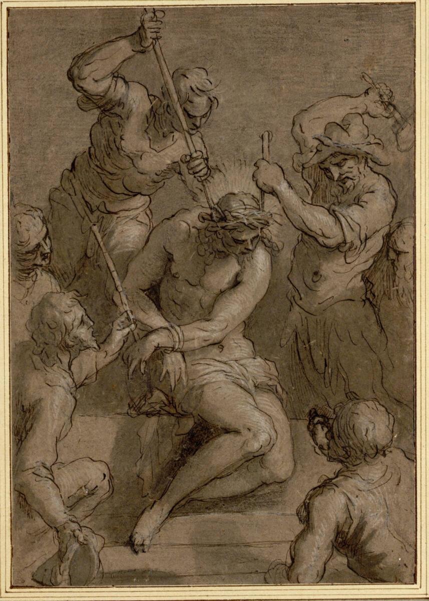 Jacopo Palma, gen. Palma il Giovane, Dornenkrönung, Inv. Nr.: 1670
