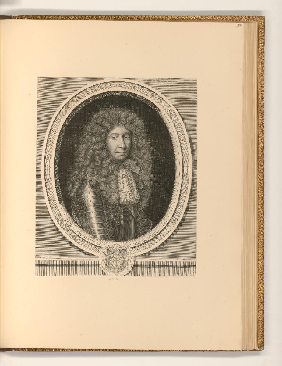 Druckgrafiken nach Pierre und Nicolas Mignard, Porträt Carolus de Créquy, Inv. Nr.: Frankreich …