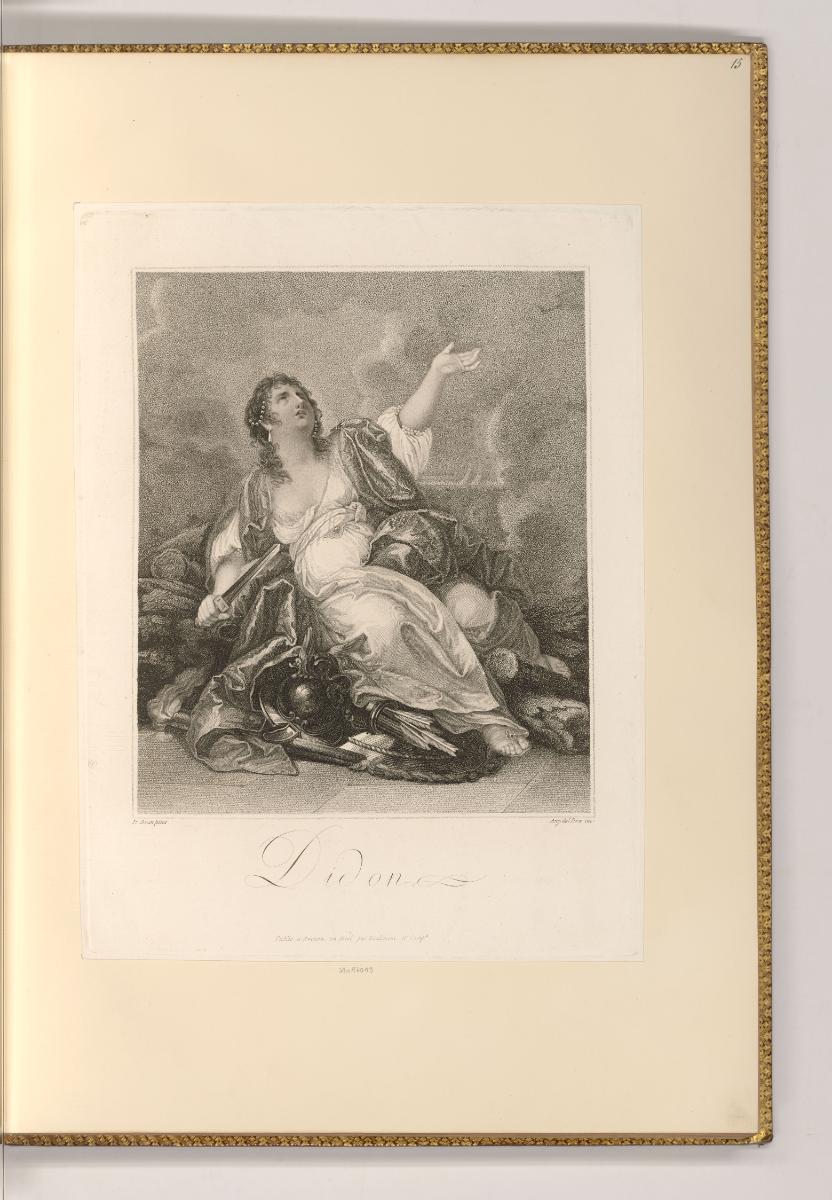 Druckgrafiken nach Charles Le Brun, Didon, Inv. Nr.: Frankreich nach Sektionen II/23, F/II/23/1…