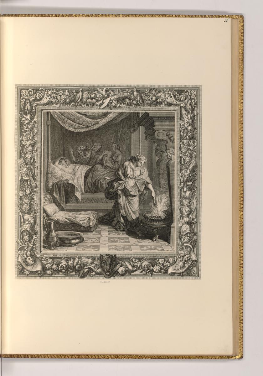 Druckgrafiken nach Charles Le Brun, Geschichte der Meleager, Inv. Nr.: Frankreich nach Sektione…