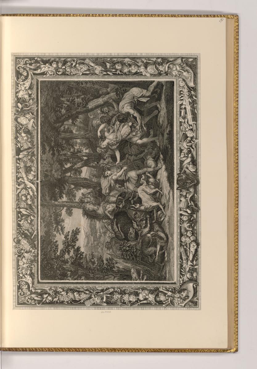Druckgrafiken nach Charles Le Brun, Geschichte der Meleager, Inv. Nr.: Frankreich nach Sektione…
