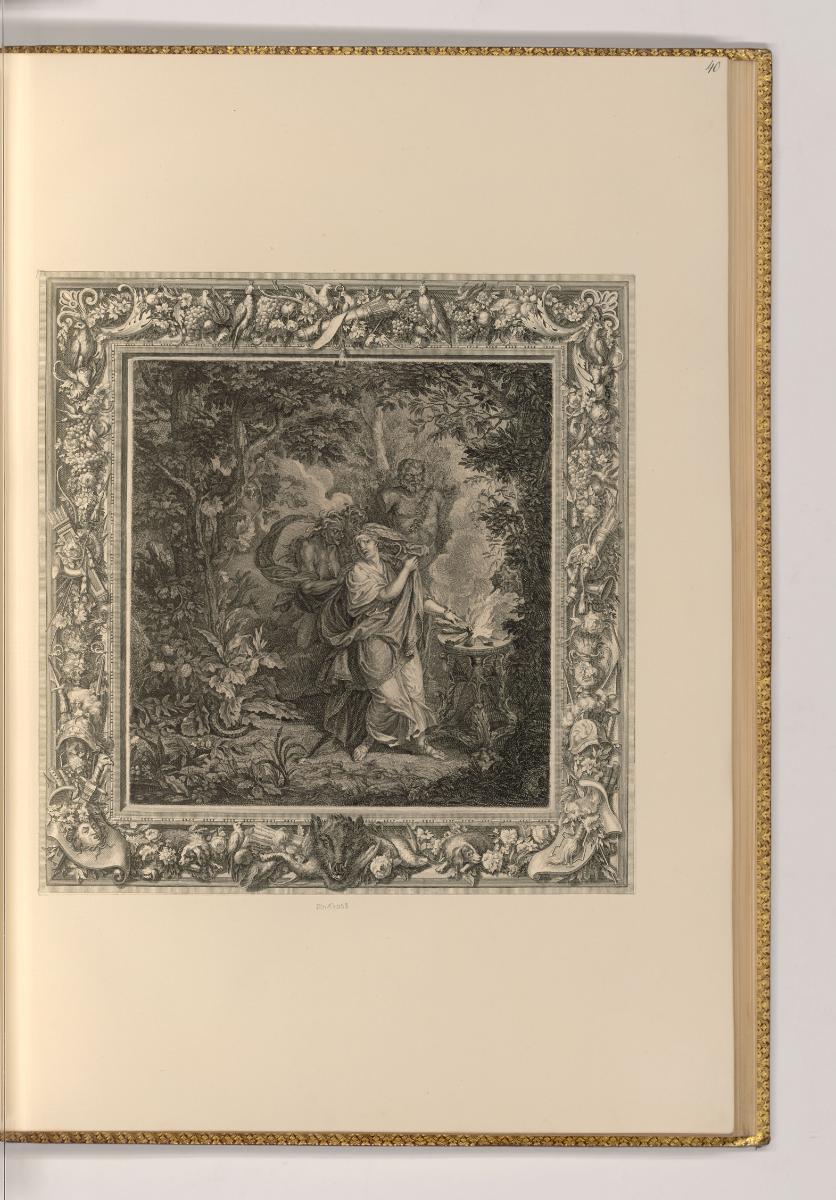 Druckgrafiken nach Charles Le Brun, Geschichte der Meleager, Inv. Nr.: Frankreich nach Sektione…
