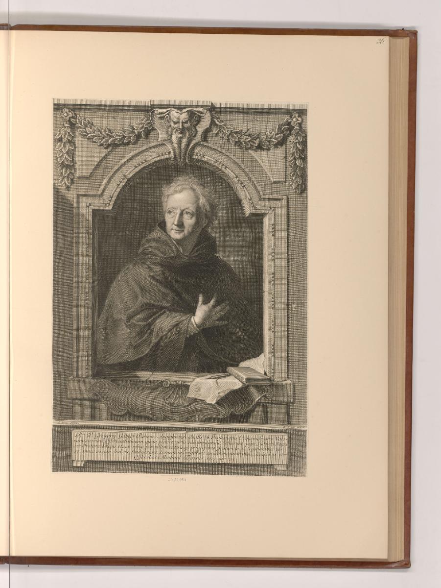 Französische Druckgrafiken des 17. und 18. Jahrhunderts, Porträt Grégoire Gilbert, Inv. Nr.: Fr…