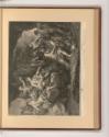 Französische Druckgrafiken des späten 17. und 18. Jahrhunderts, Feuer, Inv. Nr.: Frankreich nac…