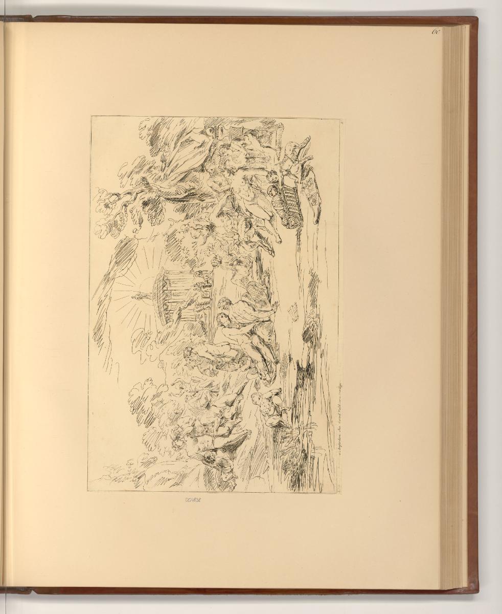 Druckgrafiken nach Raymond La Fage und  Antoine Dieu, Bacchanal, Inv. Nr.: Frankreich nach Sekt…
