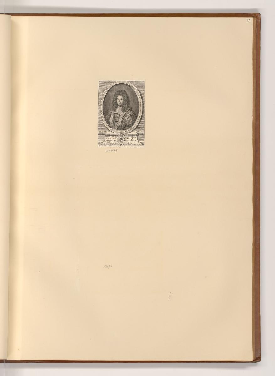 Druckgrafiken nach Hyacinthe Rigaud, Porträt Marc René d’Argenson, Inv. Nr.: Frankreich nach Se…
