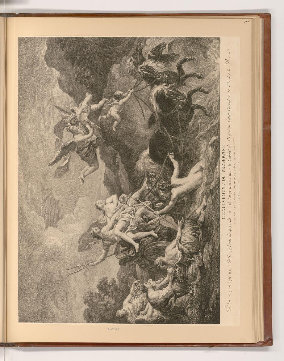 Französische Druckgrafiken des 18. Jahrhunderts, Raub der Persephone, Inv. Nr.: Frankreich nach…