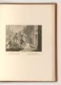 Französische Druckgrafiken des 18. Jahrhunderts, Prälat mit Begleitern auf einem Platz, Inv. Nr…