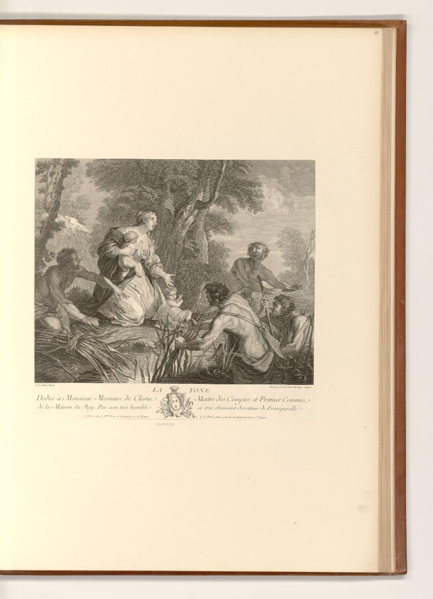 Französische Druckgrafiken des 18. Jahrhunderts, Latone, Inv. Nr.: Frankreich nach Sektionen II…