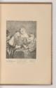 Radierungen nach Jean-Antoine Watteau, Die kranke Katze, Inv. Nr.: Frankreich nach Sektionen II…