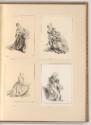 Radierungen nach Jean-Antoine Watteau, Diverse Figuren, Inv. Nr.: Frankreich nach Sektionen II/…