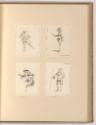 Radierungen nach Jean-Antoine Watteau, Diverse Figuren, Inv. Nr.: Frankreich nach Sektionen II/…