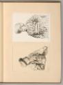 Radierungen nach Jean-Antoine Watteau, Mann mit Pelzmütze; Mann in orientalischem Gewand, Inv. …