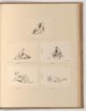 Radierungen nach Jean-Antoine Watteau, Diverse Figuren, Inv. Nr.: Frankreich nach Sektionen II/…