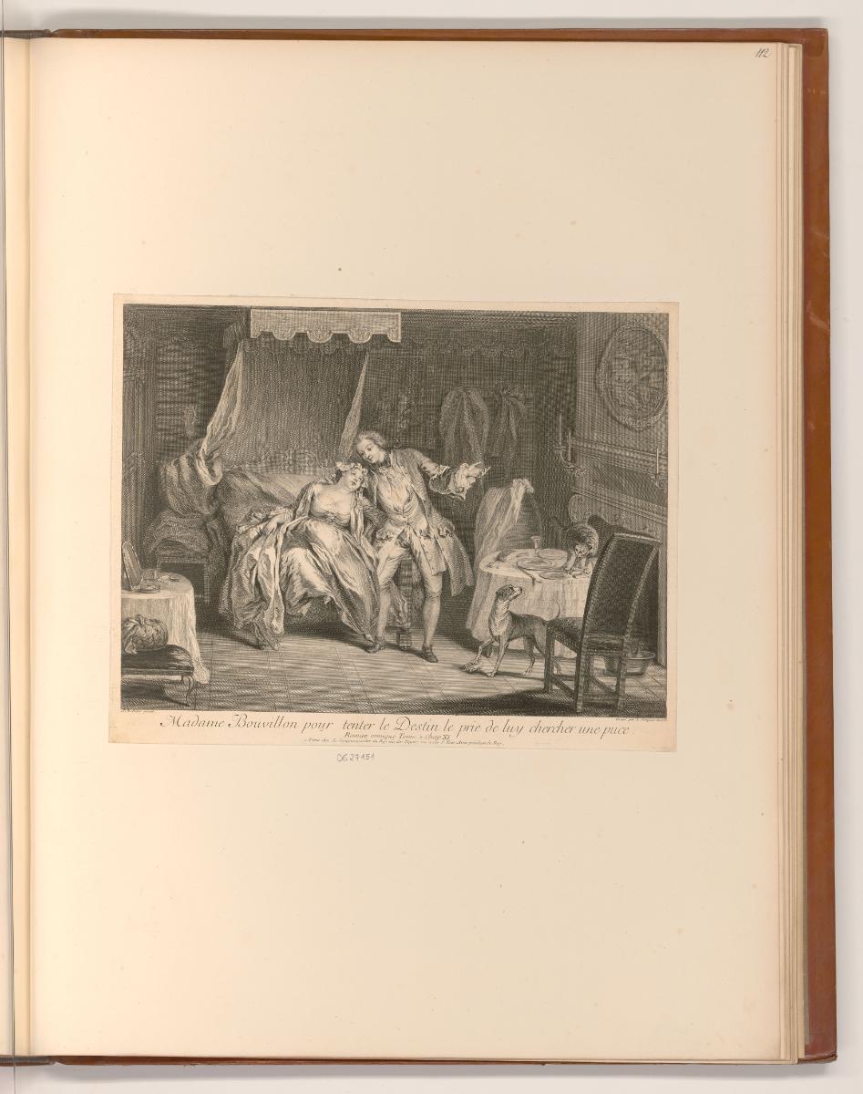 Druckgrafiken nach Charles Parrocel, Nicolas Lancret und Jean-Baptiste Pater, Madame Bouvillon …