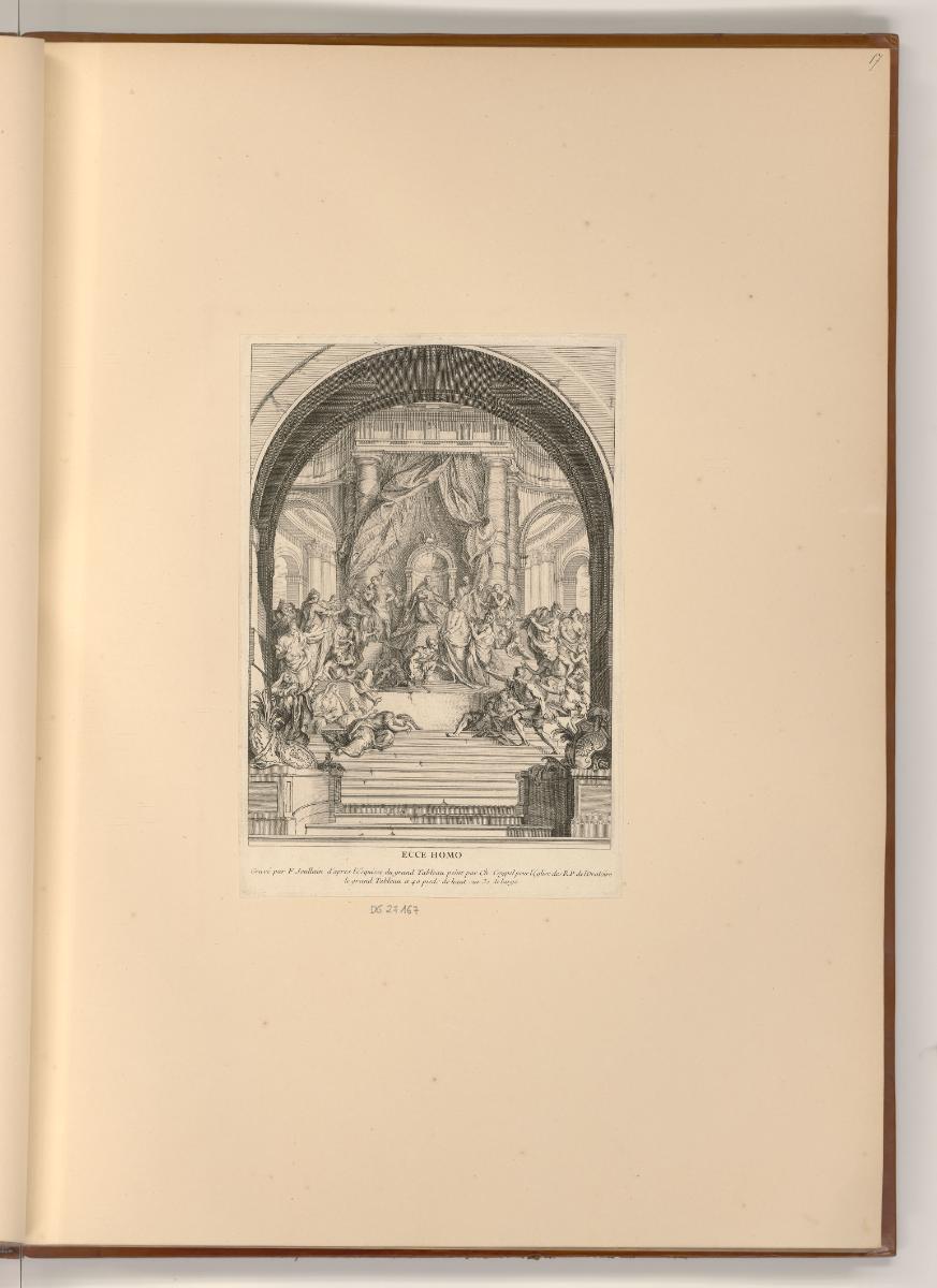Druckgrafiken nach Jean Restout, Charles Coypel und Etienne Jeaurat, Ecce homo, Inv. Nr.: Frank…