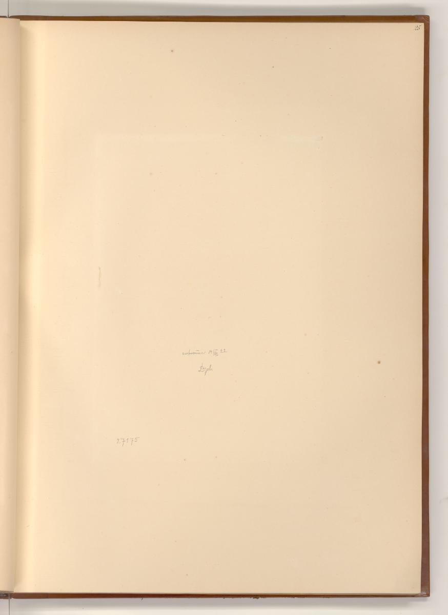 Druckgrafiken nach Jean Restout, Charles Coypel und Etienne Jeaurat, Leerseite durch Entnahme, …