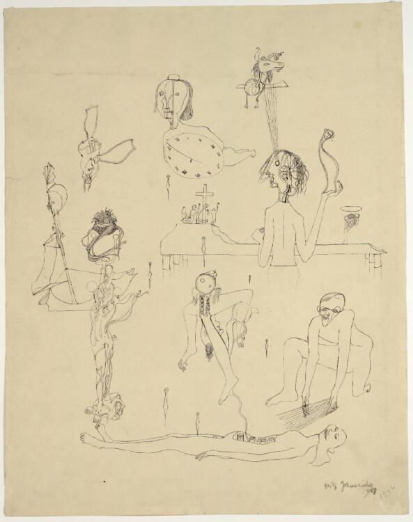 Fritz Janschka, Ohne Titel, Inv. Nr.: 38843
