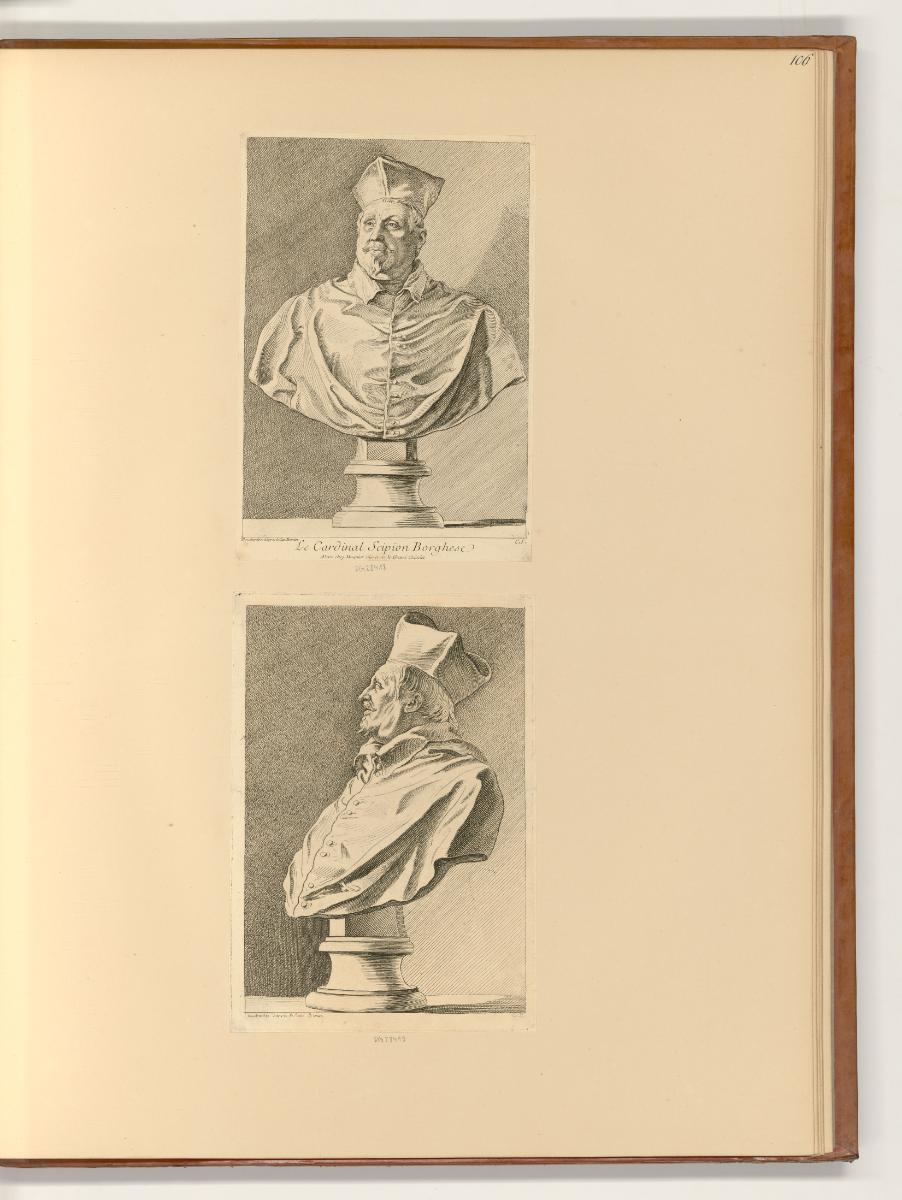 Druckgrafiken nach Edme Bouchardon, Le cardinal Scipion Borghese, Inv. Nr.: Frankreich nach Sek…